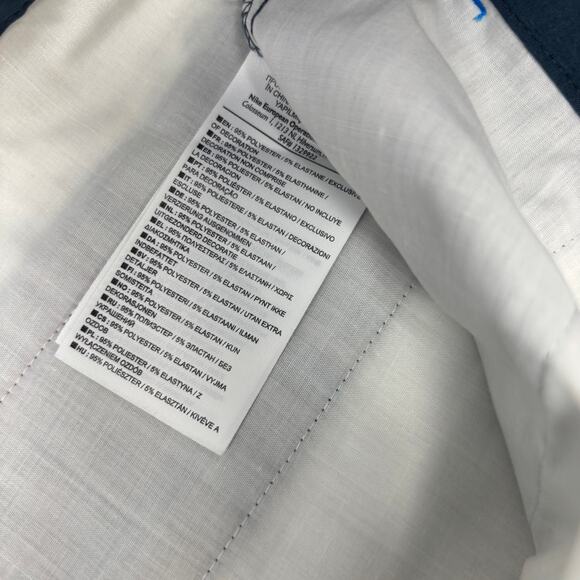 Nike Golf Dri Fit Mens 36x30 Purple Blue Plaid Tour Performance Golf Pants NWT - Picture 4 of 7